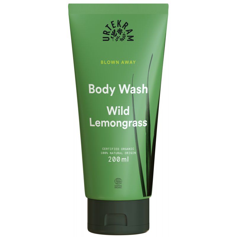 Urtekram Body Wash Wild Lemongrass 200ml