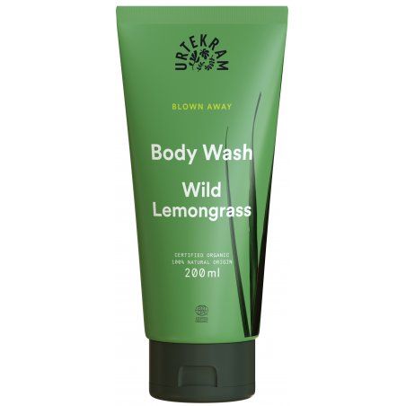 Urtekram Body Wash Wild Lemongrass 200ml