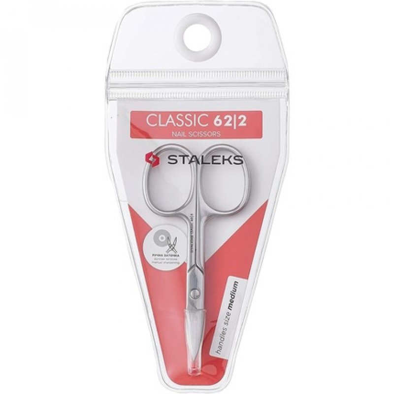 Staleks Nail Scissors Medium Size Handles Classic SC-62/2