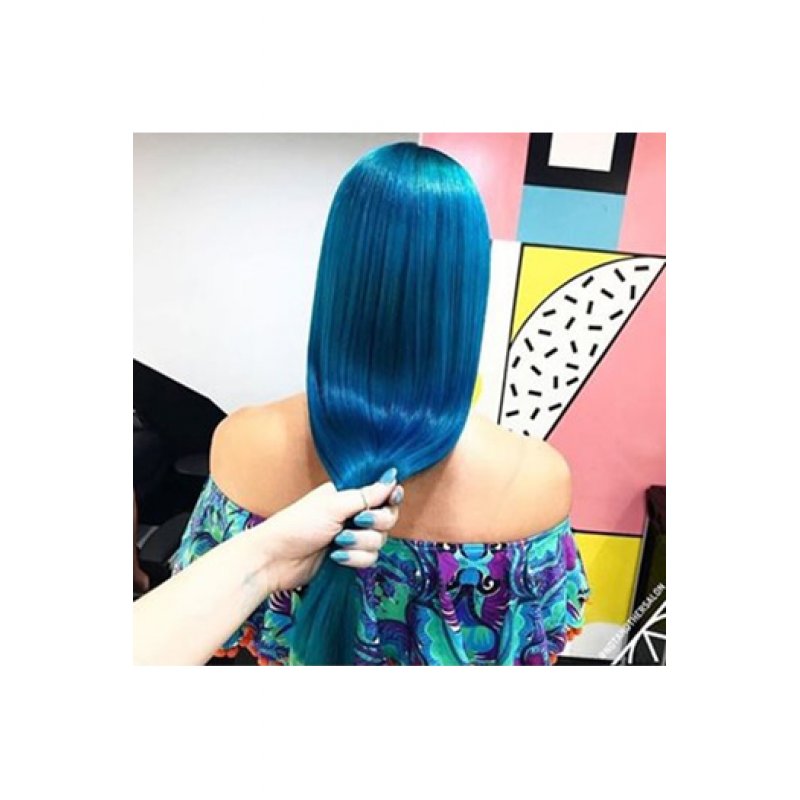 Crazy Colour Semi Permanent Hair Dyes 100ml Capri Blue
