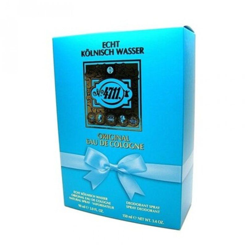 4711 Original Eau de Cologne Spray 90ml Deodorant Spray 150ml - Pack of 2