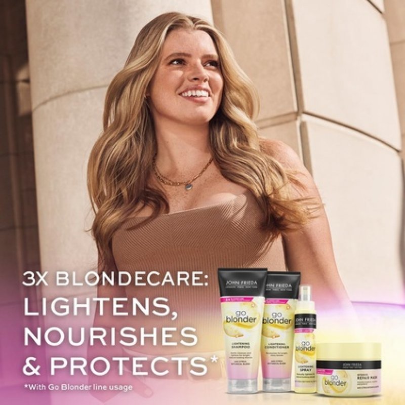 John Frieda Go Blonder Controlled Lightening Spray for Blonde Hair 100ml