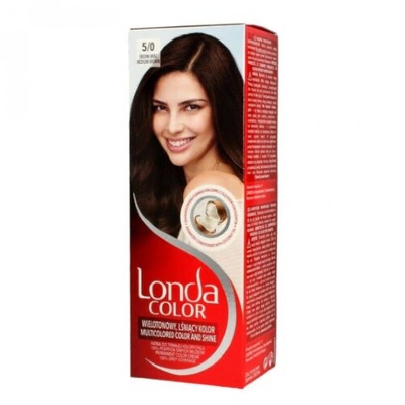 Londacolor Creme Hair Color No. 5/0 Medium Brown 1 Pack