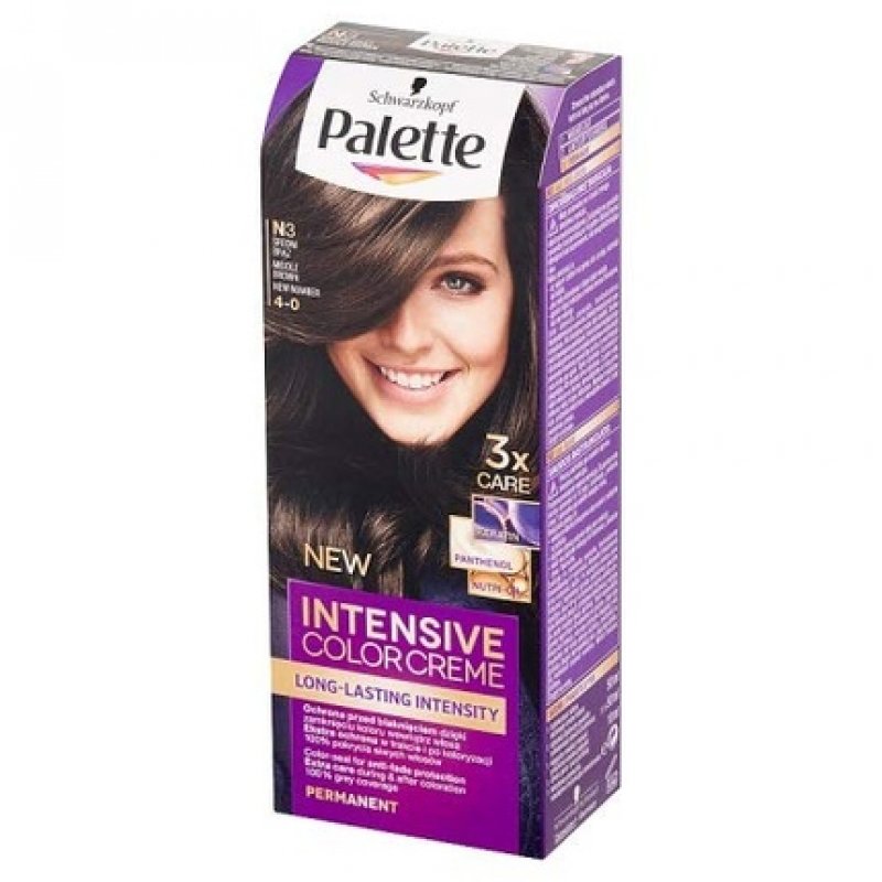 Palette Intensive Color Creme N3 Middle Brown Permanent Hair Color