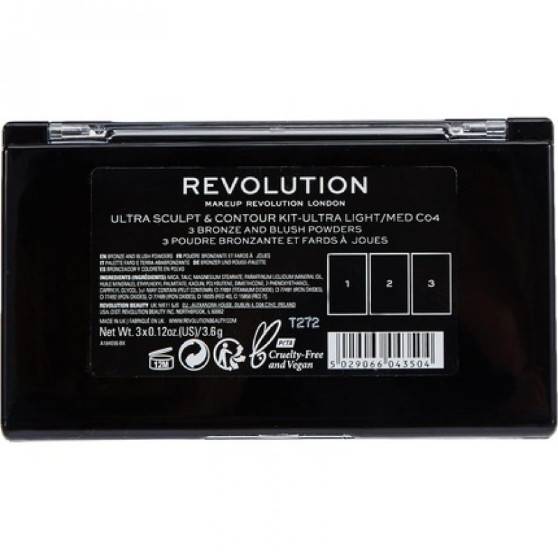 Makeup Revolution Ultra Sculpt and Contour Kit Ultra Light/Med C04 10.8g