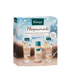 Kneipp Care Moments Gift Set - Selected Winter Care Bestsellers: 1x Cream Bath, 1x Cream Shower and 1x Repair Hand Cream