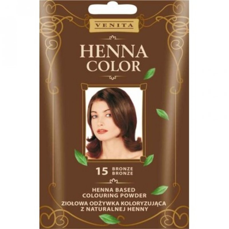 Venita Herbal Coloring Conditioner Henna Color 30g 15 Bronze