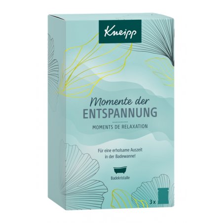Kneipp Gift Set Moments of Relaxation Selected Bath Crystals Bestseller 60g