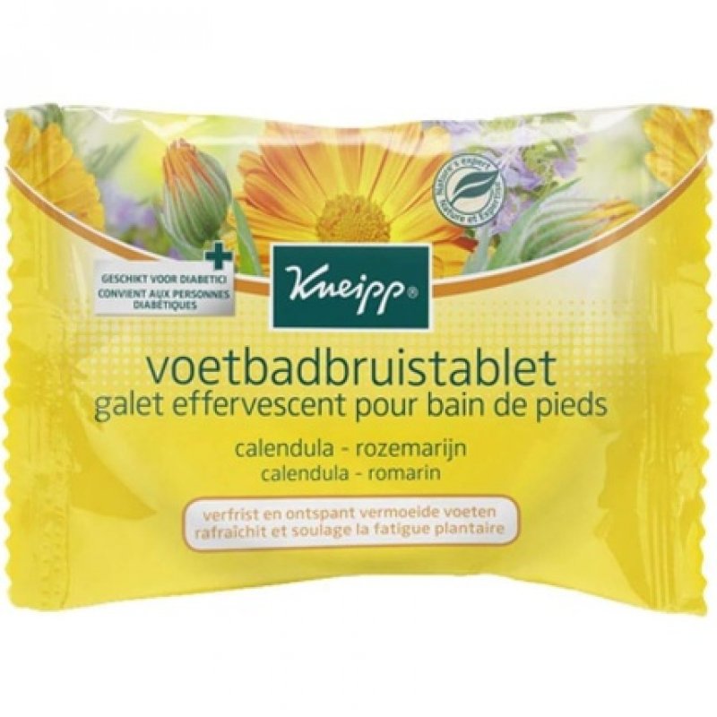Kneipp Foot Bath Fizz Tablet Single Use 80g