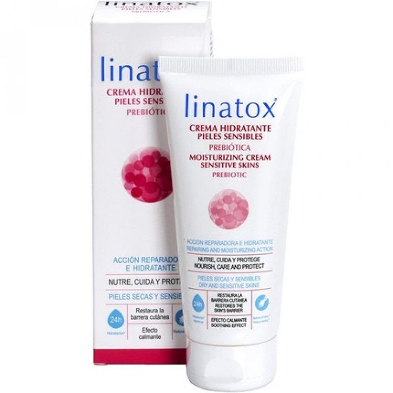 Linatox Moisturising Prebiotic Cream for Sensitive Skin 200ml
