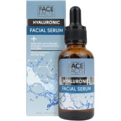 Face Facts Hyaluronic Facial Serum with Sodium Hyaluronate Glycerin and Betaine 30ml