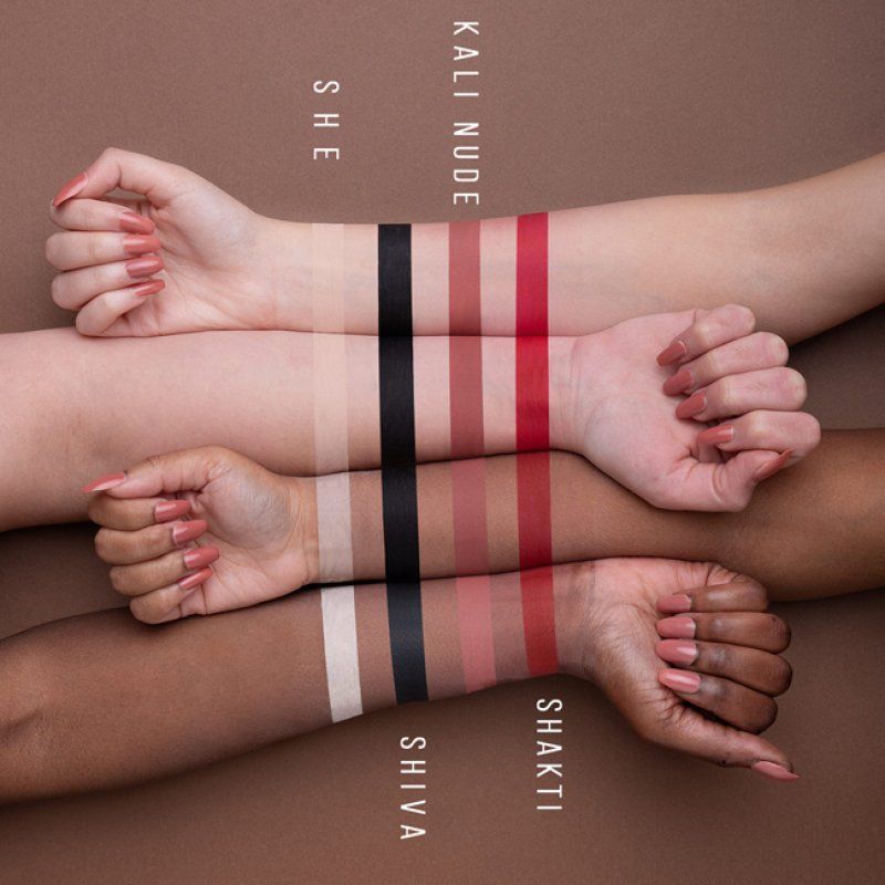 Mulac Cosmetics SHAKTI Lip Pencil Scarlet Red Long-Lasting Waterproof Anti-Smudge Vegan