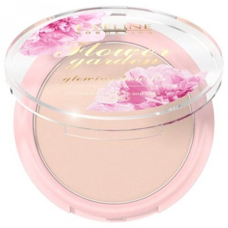 EVELINE Flower Garden Glowing Powder Pressed Illuminating Powder