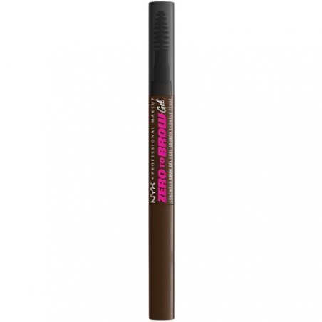 NYX Professional Makeup Longwear Vegan Tinted Liquid Eyebrow Gel Zero to Brow 07 Espresso 1ml