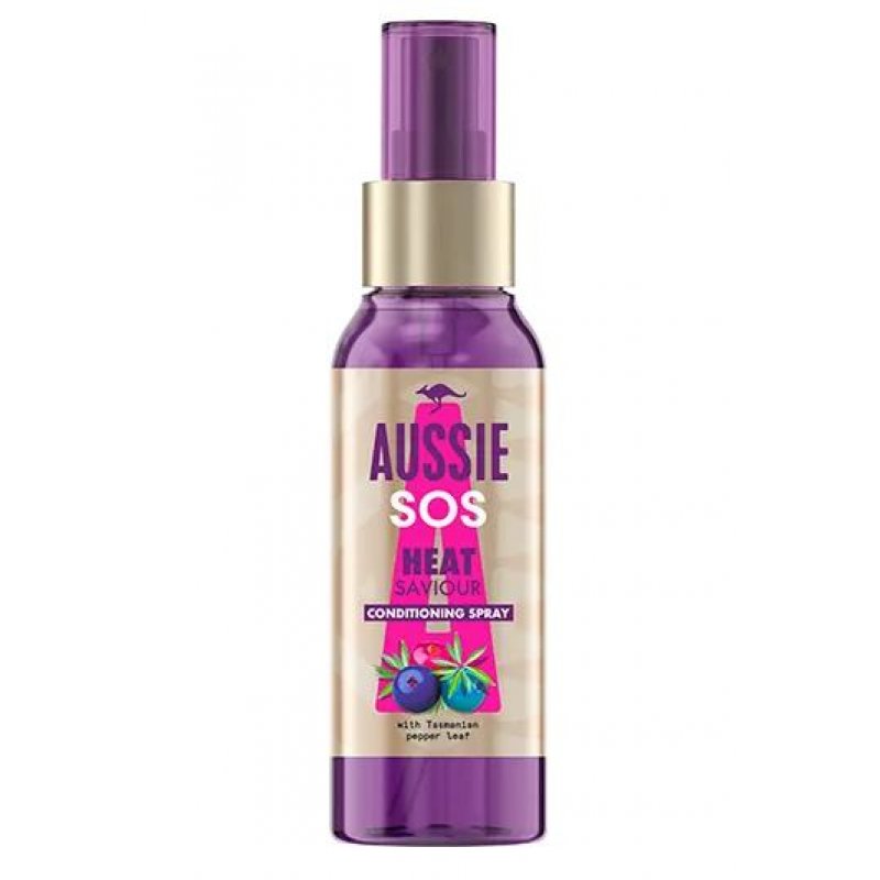 Aussie SOS Heat Saviour Spray Protecteur