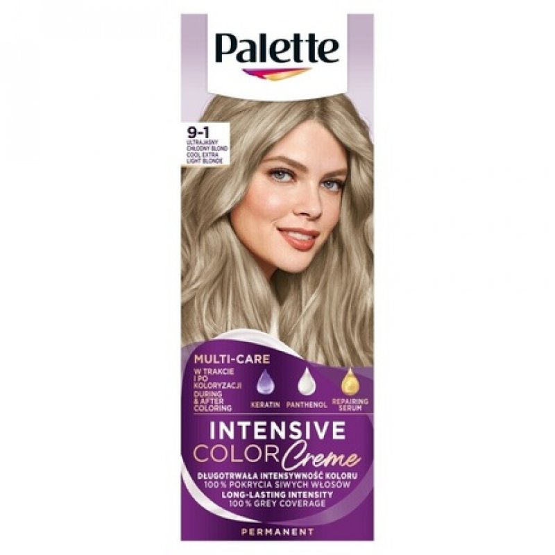 PALETTE Intensive Color Creme Hair Coloring Cream 9-1 Ultr