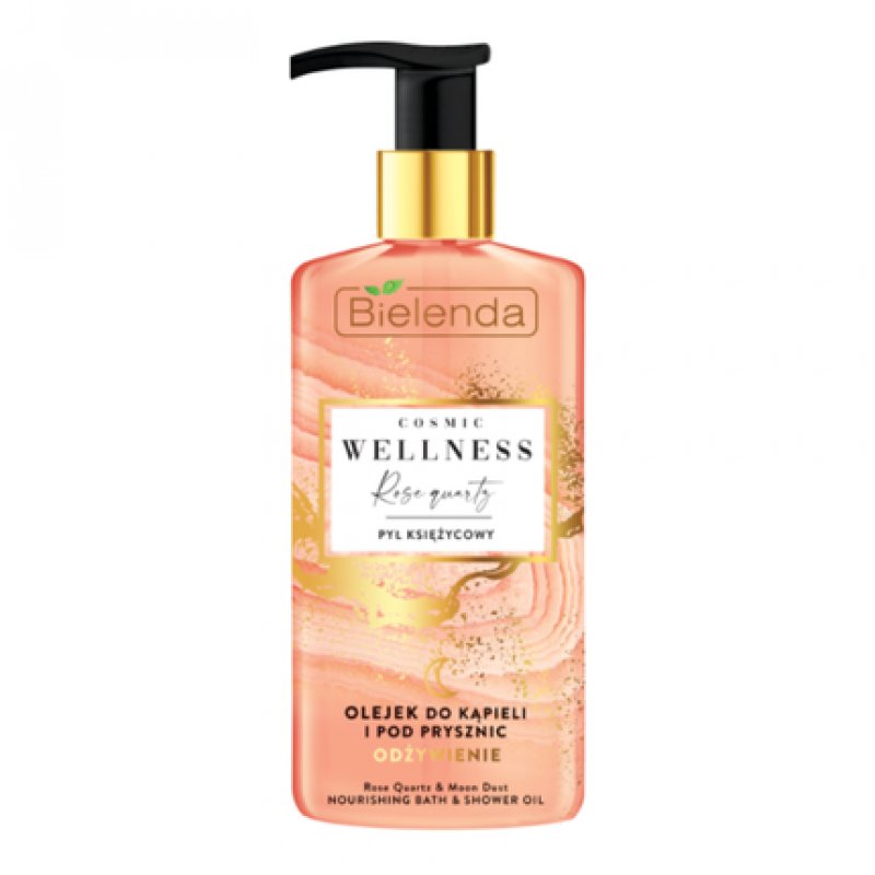 Bielenda Cosmic Wellness Rose Quartz & Moon Dust Nourishing Bath and Shower Oil 250ml