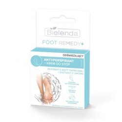 Foot Remedy Refreshing Antiperspirant Foot Cream 50ml Bielenda