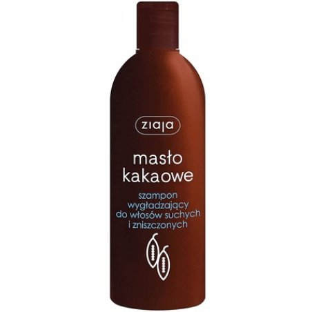 ZIAJA Smoothing Hair Shampoo with Cocoa Butter for Dry and Damaged Hair 400ml