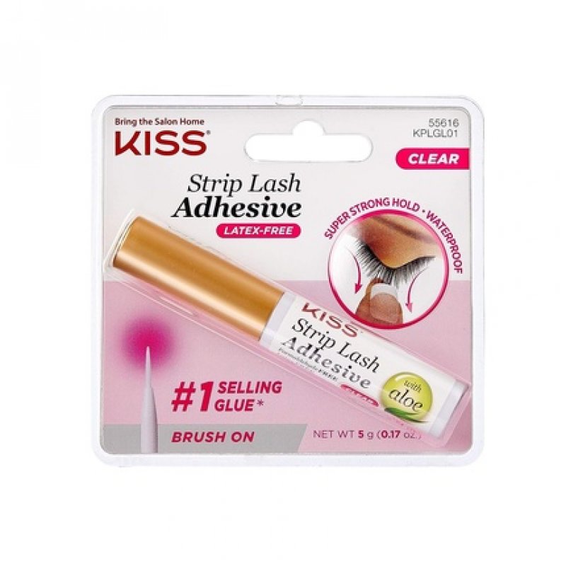 KISS Strip Lash Adhesive with Aloe Clear