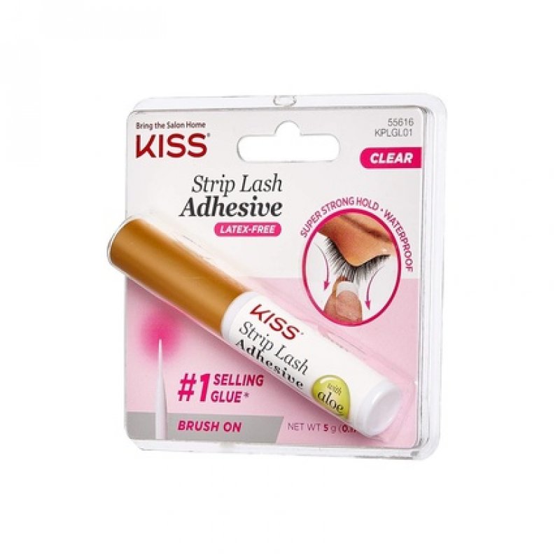 KISS Strip Lash Adhesive with Aloe Clear