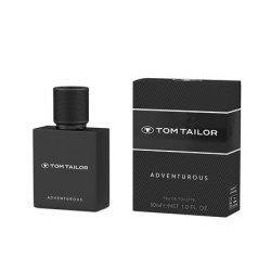 Tom Tailor Adventurous for Him EdT 30ml - Woody and Exciting Men's Fragrance with Bergamot, Lavender and Vanilla -