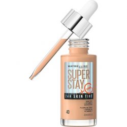 Maybelline Super Stay Skin Tint Foundation with Vitamin C Long-Lasting up to 24H Vegan Formula Shade 40 30ml