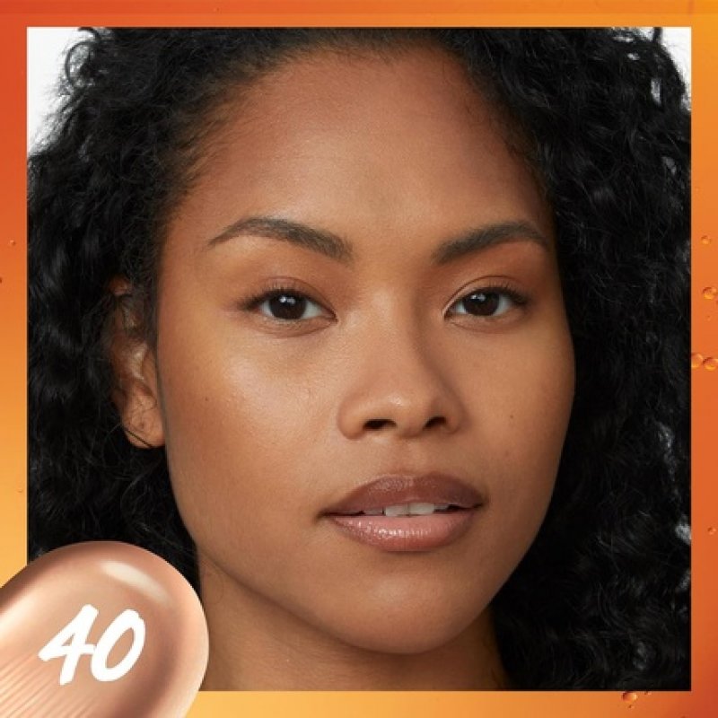 Maybelline Super Stay Skin Tint Foundation with Vitamin C Long-Lasting up to 24H Vegan Formula Shade 40 30ml