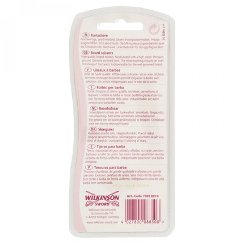 Wilkinson Sword Manicure Scissors Beard Styling Trimming