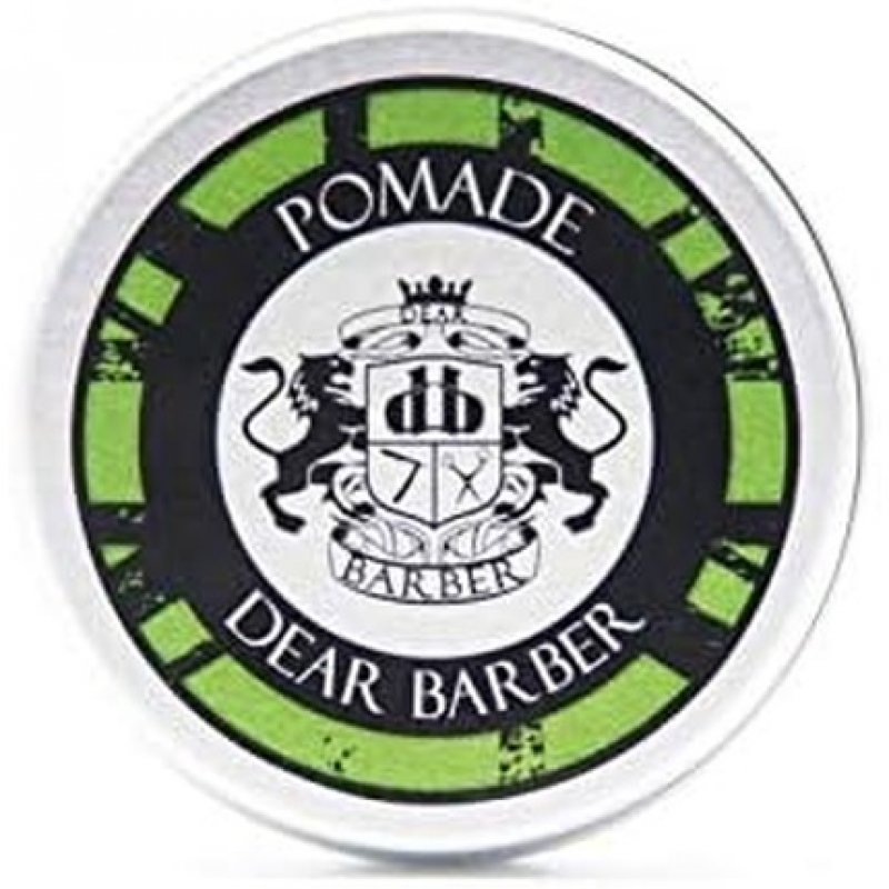 Dear Barber Men's Hair Styling Pomade Travel Size Tin Strong Hold High Shine Finish 20ml