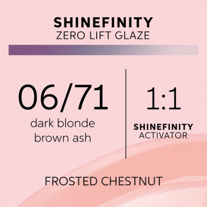Shinefinity Frosted Chestnut Shade Hair Color 60ml