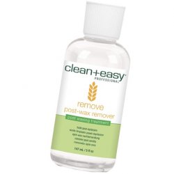 Clean Easy After Wax Remover with Wheat Germ Oil Post Waxing Cleanser 5 Fl Oz