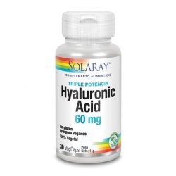 Solaray Hyaluronic Acid 60 Mg 30 Vcaps