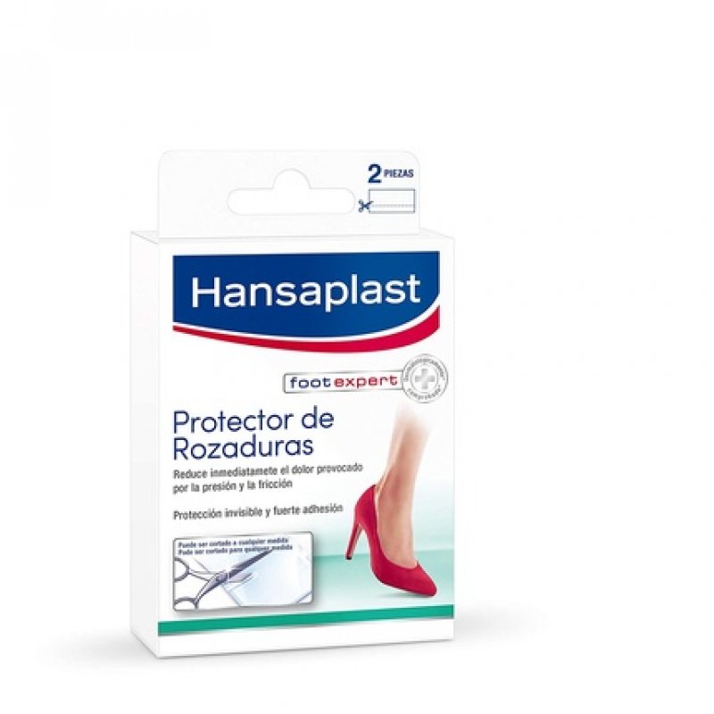 Hansaplast Chafing Protector Adhesive Dressings for Immediate Pain Relief Clear Anti Chafing and Anti Blisters Plasters
