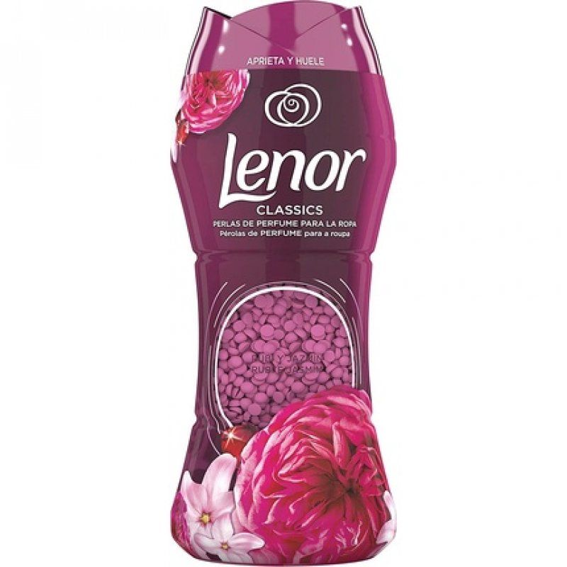 Lenor Ruby & Jasmine Fragrance Booster 210g - Long Lasting Fragrance for Stored Clothes
