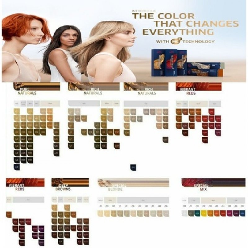 Wella Koleston Perfect Me Pure/Rich Natural Browns Reds Special Blondes 60ml