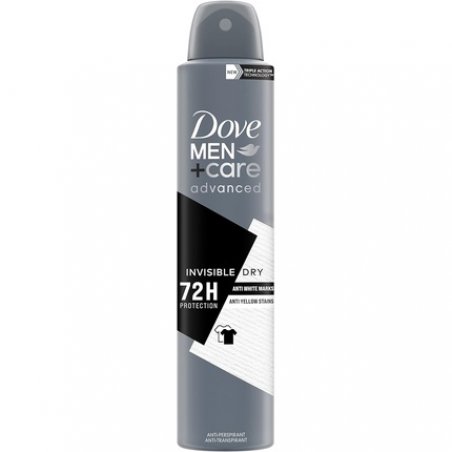 Dove Men Care Advanced Invisible Dry Antiperspirant Aerosol Deodorant for Men 200ml