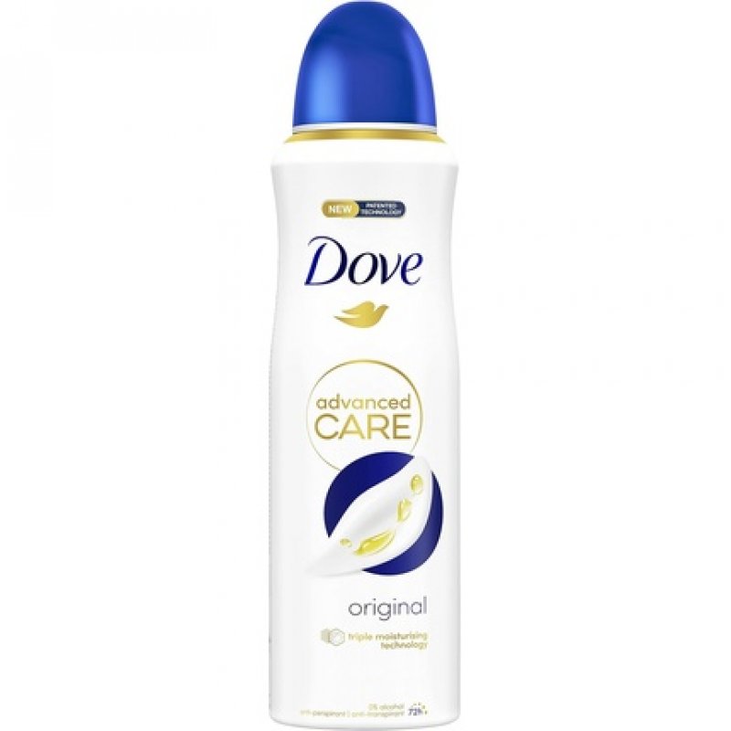 Dove Advanced Care Original Antiperspirant Deodorant Spray with Triple Moisturizing Technology 200ml
