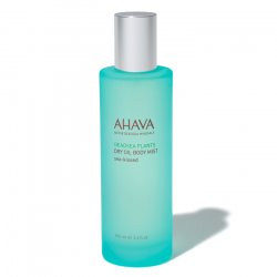 AHAVA Dry Oil Body Mist Sea-Kissed Aqua 100ml Dead Sea Minerals Aromatic and Gentle Fragranced Spray Keeps Skin Soft