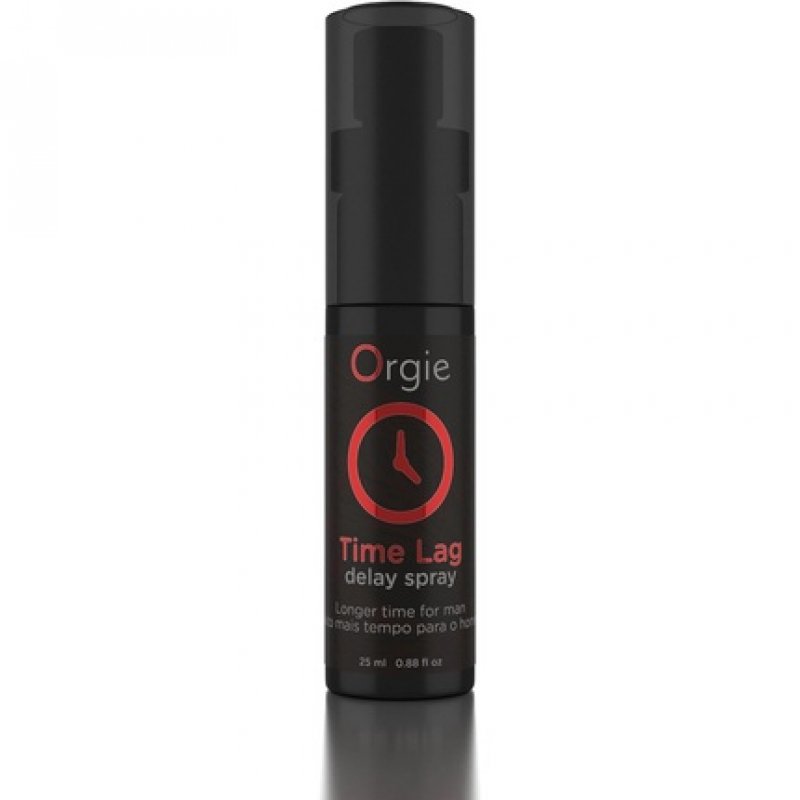 Orgie Time Lag Tingling and Warming Intimate Gel with Hemp Seed Oil 25ml Black