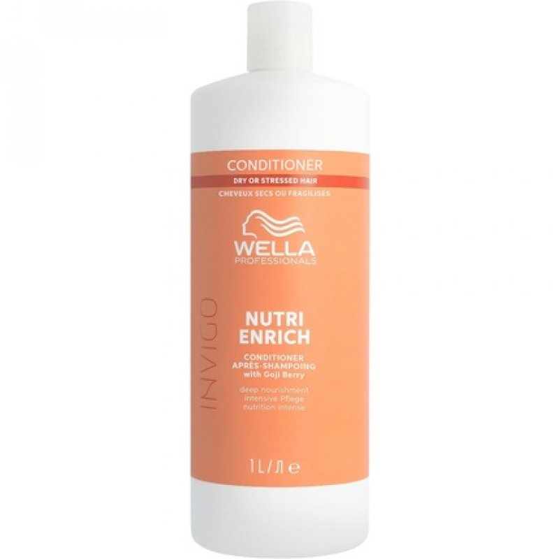 Wella Professionals Invigo Nutri-Enrich Conditioner for Dry Damaged Hair 1L