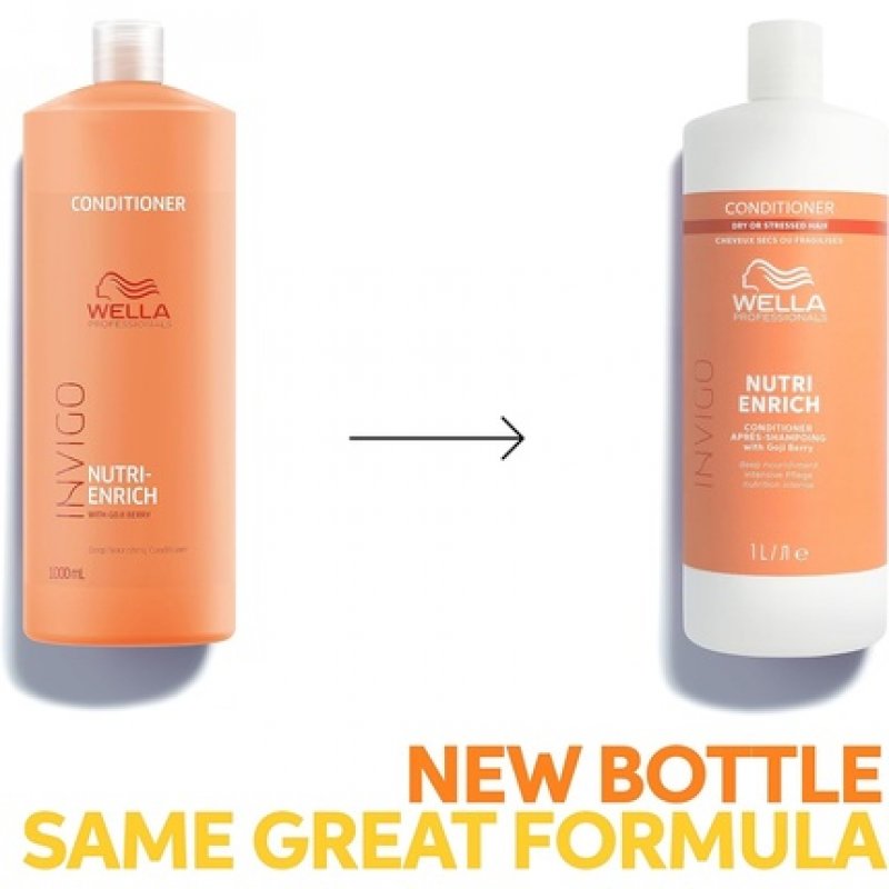 Wella Professionals Invigo Nutri-Enrich Conditioner for Dry Damaged Hair 1L