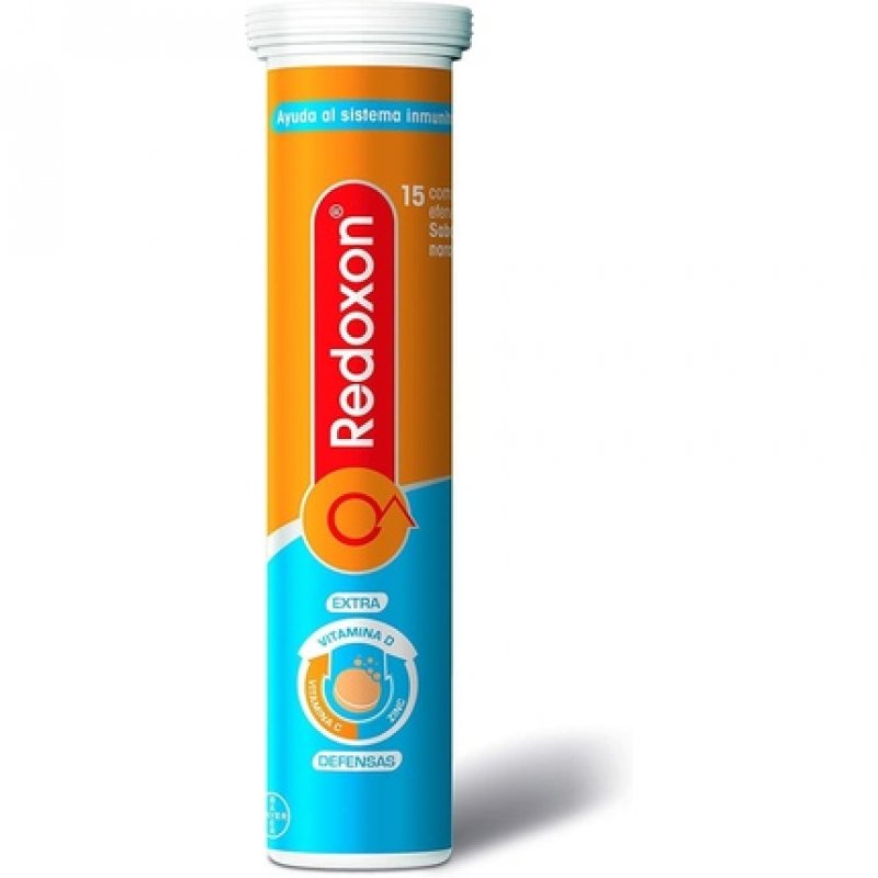 Redoxon Vitamin Double Ac. 15 Effervescent Orange Tablets