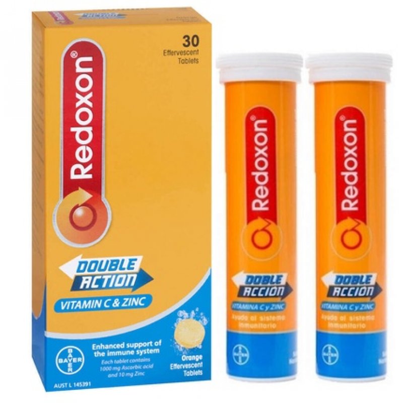 Redoxon Double Action Vitamin C and Zinc 30 Effervescent Tablets