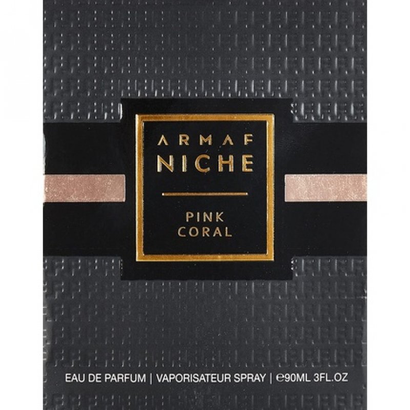 Armaf Niche Parfums Pink Coral 3 Oz