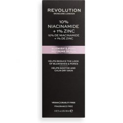 Revolution Skincare London Niacinamide and Zinc Serum for Blemishes and Pores 60ml