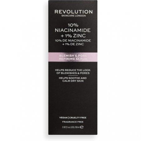 Revolution Skincare London Niacinamide and Zinc Serum for Blemishes and Pores 60ml
