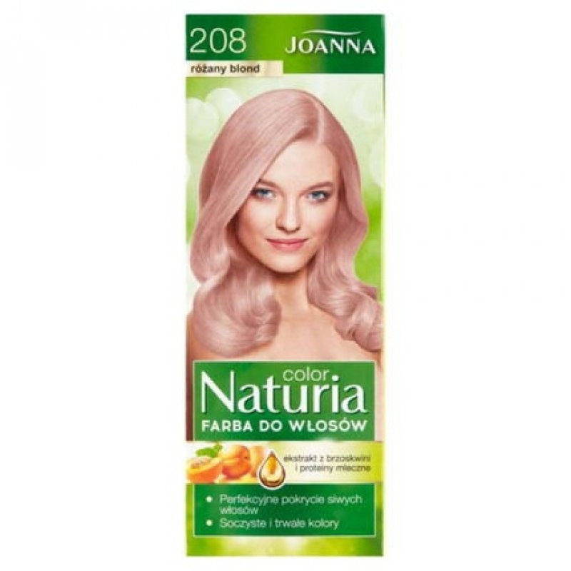 Joanna Naturia Color Hair Dye 208 Rose Blonde (P1)