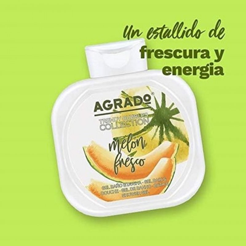 Agrado Bath and Shower Gel 750ml Fresh Melon PH Neutral
