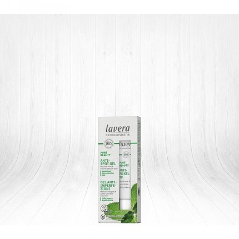 Lavera Pure Beauty Anti-Spot Gel with Organic Mint and Natural Salicylic Acid 15ml